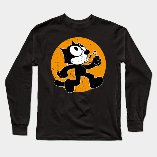 Felix The Cat Long Sleeve T-Shirt by Litho